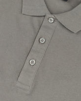 Men's Full Sleeve Polo - Smoke Grey